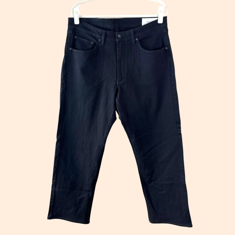 Rag Bone Fit 4 Straight Jeans Black